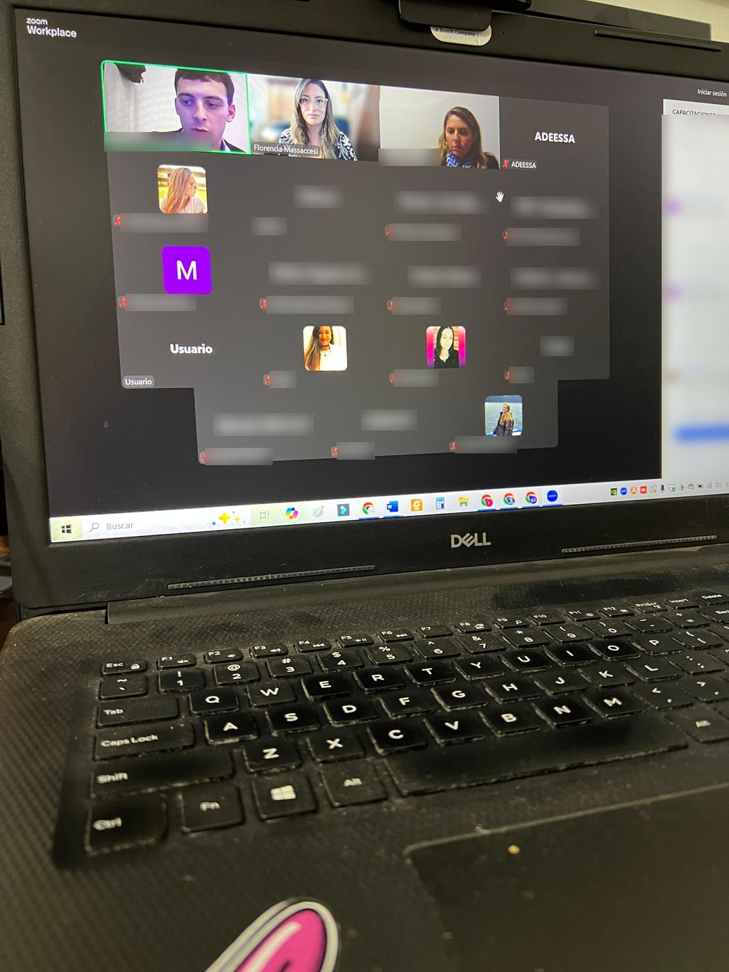 Capacitación en vivo de Florencia Massaccesi para ADEESSA